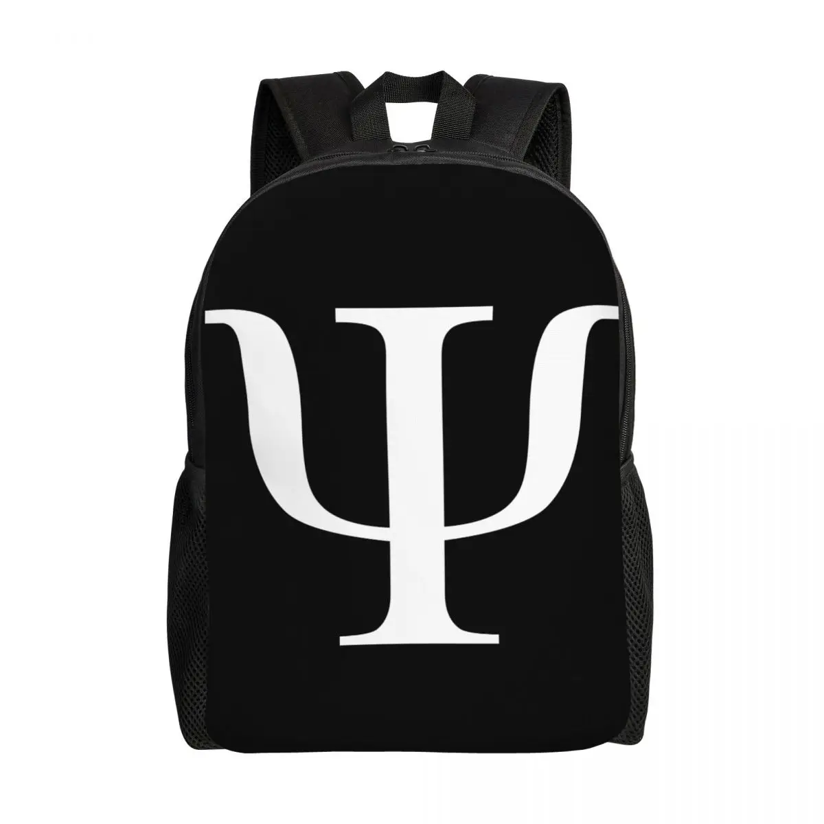 

Psi Psychology Logo Travel Backpack Women Men School Laptop Bookbag Psychologist Teacher Gift College Student Daypack Bags