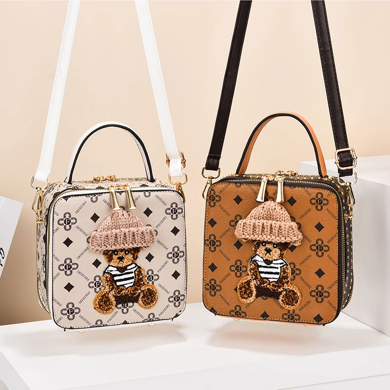 Women's Bag 2023 Hot Sale New Luxury Fashion Retro Printing Small