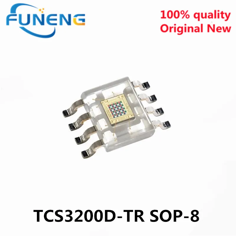 

Новые и оригинальные фотообои TCS3200, запасные части для цветного датчика SOP8 TCS230D, 5 шт.