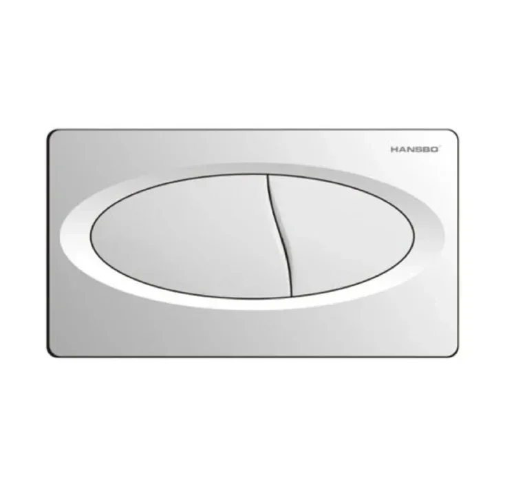 for Toilet Push Panel，Button Dual Flush Control Plate For Vessel Toilet, Tank Button Fittings, Simple and Modern for Home Use