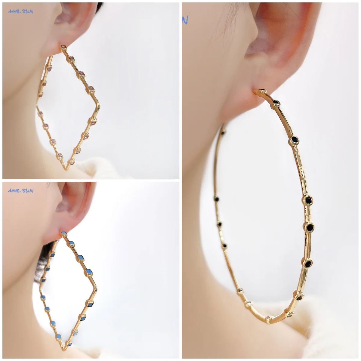 Orecchini A Cerchio Giovanni Raspini Bambù - GR07220 - Foto 8