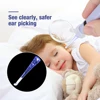 1 Set Baby Ear Cleaner Ear Wax Removal Tool Flashlight Earpick Ear Cleaning Earwax Remover Luminous Ear Curette Light Spoon 3