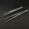 Eyelash Extension Tweezers Makeup Stainless Steel Eyelash 3D Accurate Clip Pinzas Extensiones De Pestañas 3