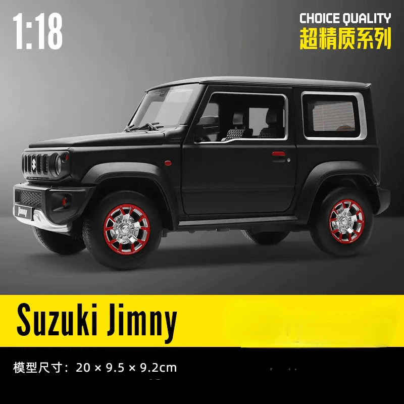 1:18 SUZUKI Jimny Off-road vehicle Simulation Diecast Metal