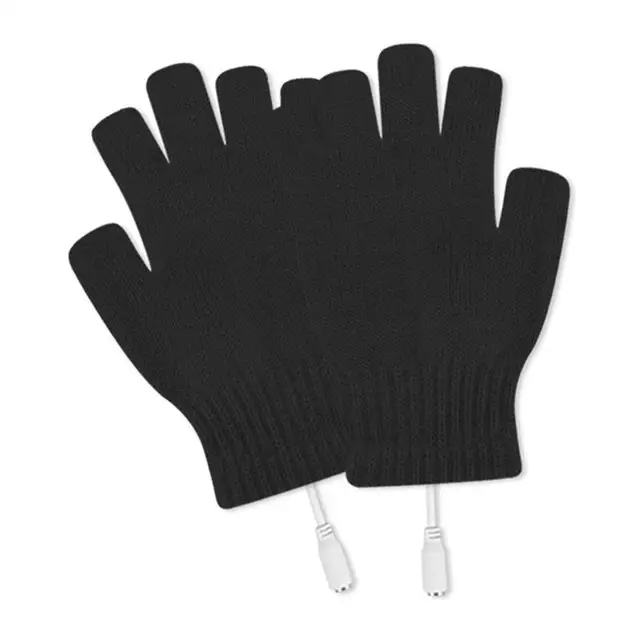Usb Fűtött Kesztyű Fűtés Ujjatlan Nőknek Férfiak Lányok Fiú Fiúk Egyoldalas - Image 2