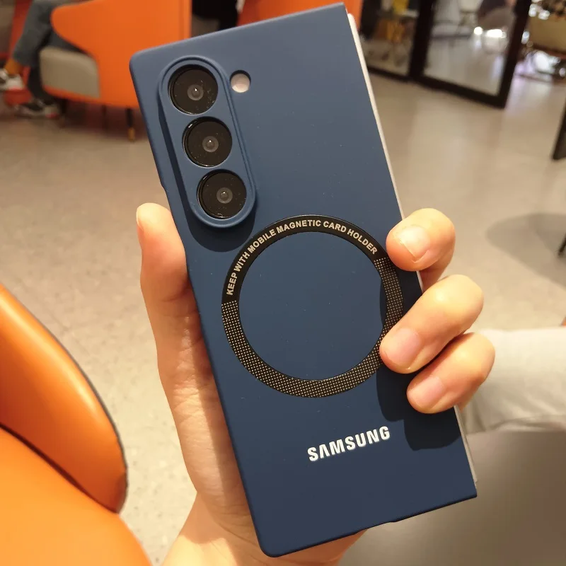 Ultra Thin Magnetic Wireless Charging Case with Skin Feel for Samsung Galaxy Z Fold