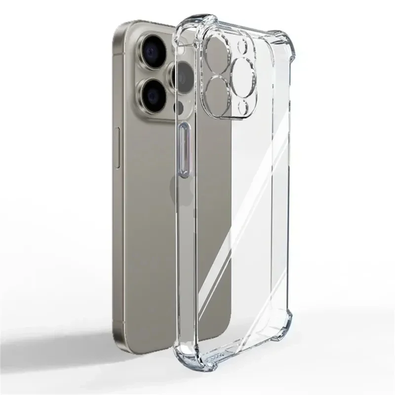 รูปสินค้า เคสซิลิโคนใสกันกระแทก iPhone รุ่นใหม่