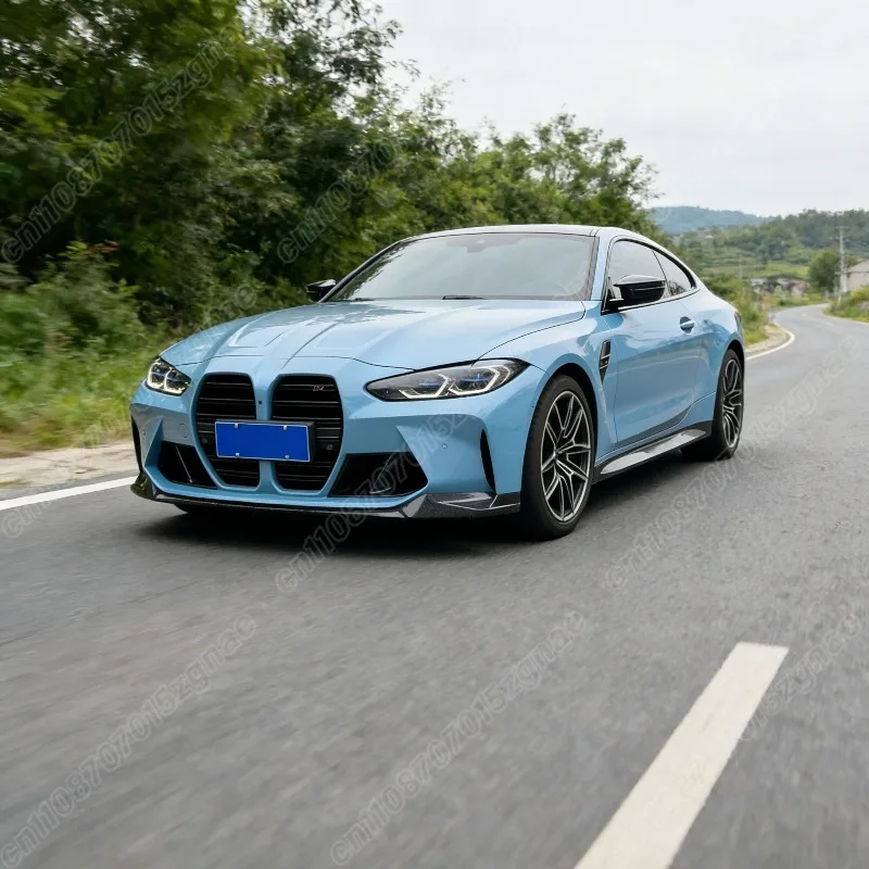 BMW G80 M3 G82 G83 M4 2021 2022 2023 차량용 MP 스타일 프론트 범퍼 립 스포일러 ABS 스플리터 디퓨저 바디 개조 키트