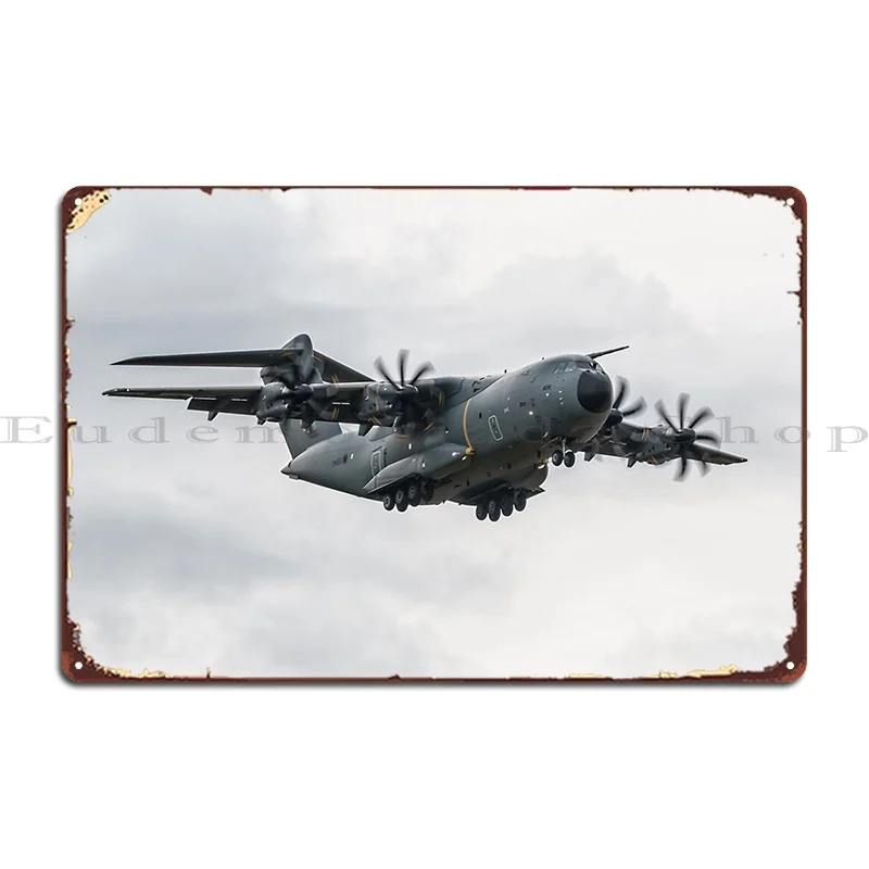 Металлический плакат Рафа Аэробус A400m Atlas, плакат гаража, железная Фреска для кухни, кинотеатра, жестяной плакат