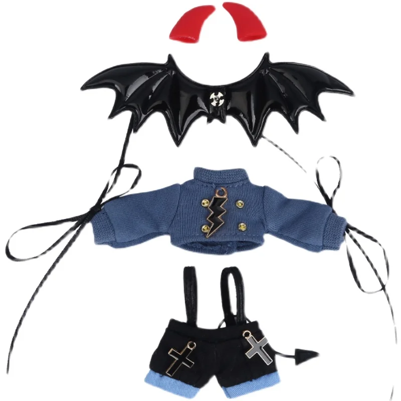 Ob11 Doll Angel Clothes Shorts Demon Suit Coat Dolls Clothes Accessories Suitable For Molly, Gsc, Obitsu 11, P9, 1/12bjd Doll 6