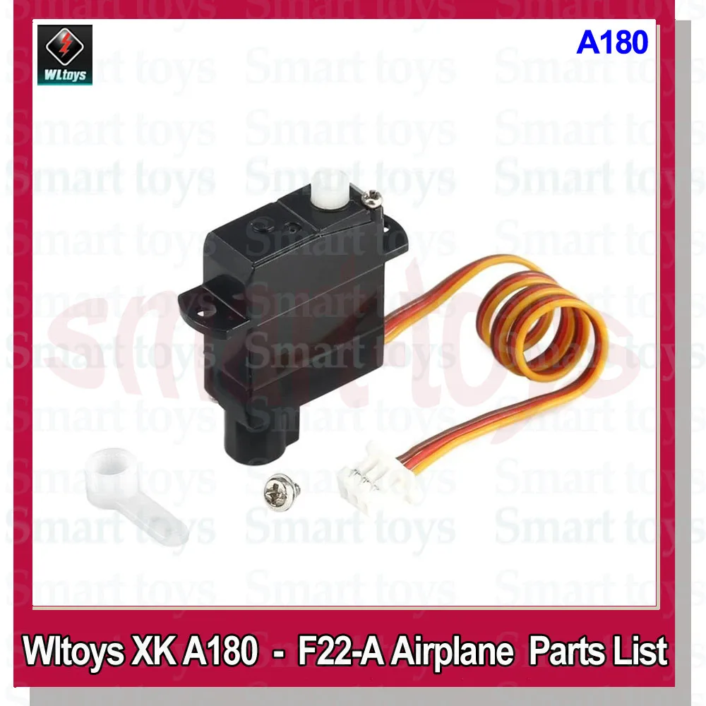 Support d'aile et vis de fixation pour avion RC A180, accessoires inclus dans le lot.