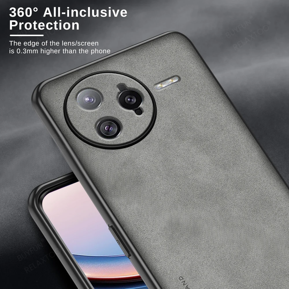 Sheepskin Leather Full Lens Protection Phone Case - Ultra Pro Series