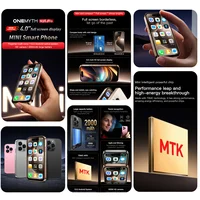 2025 New ONEMYTH 3G Mini Smartphone 4.0" HD Full Screen 2000mAh Large Battery 2GB RAM 16GB ROM 5MP Camera Dual SIM With Face ID 2