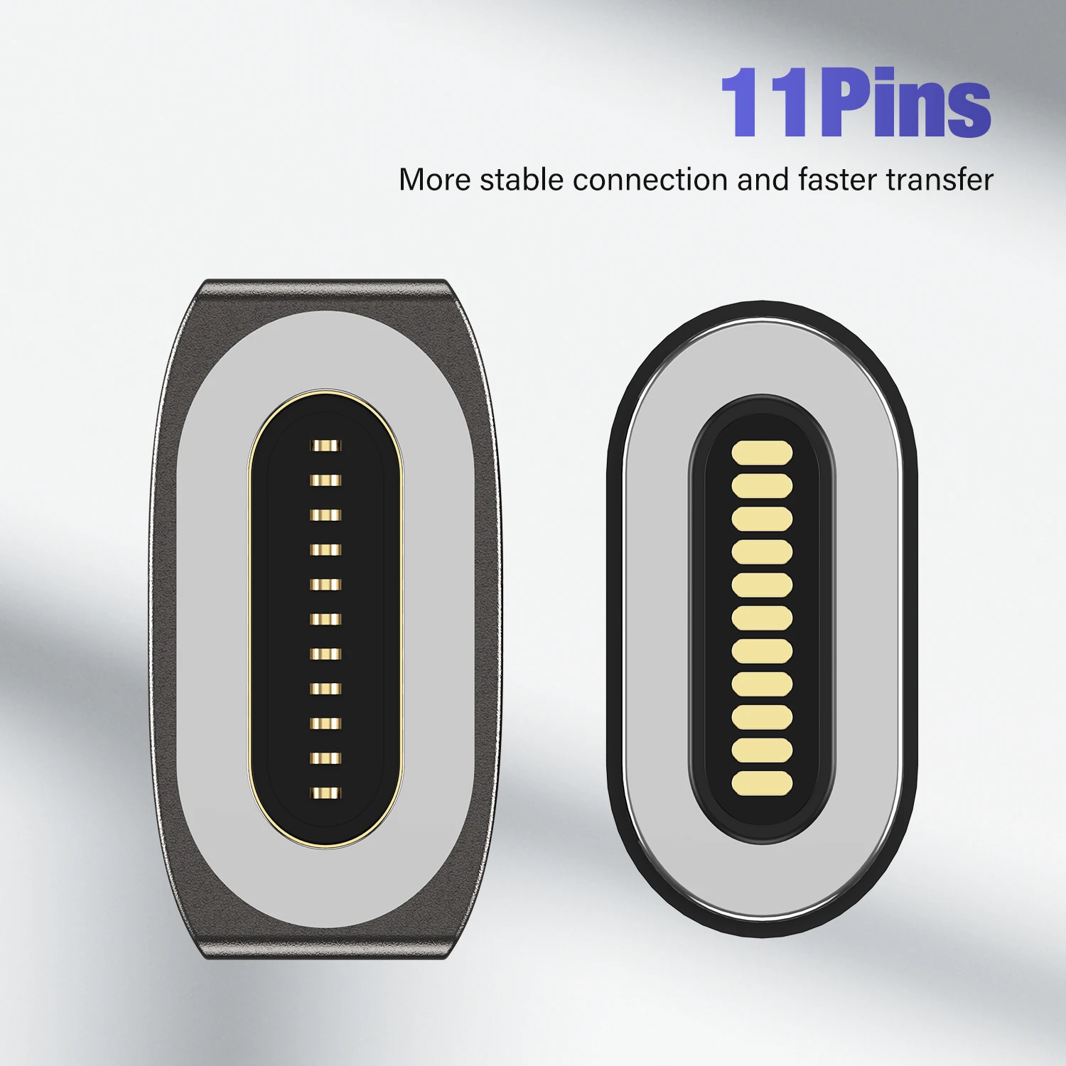 Magnetic OTG Adapter USB C To Type C PD 100W 5A Fast Charging Magnet Converter USB Adapter Data Connector for macbook series usb to type c adapter otg adapter type c adapter magnetic cable adapter magnetic charging adapter charging cable adapter charger power adapter