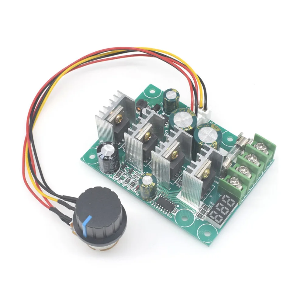 

Adjustable LED Digital Motor Speed Regulator DC 6-60V 30A 0~100% PWM DC Motor Speed Controller Motor Speed Control Governer