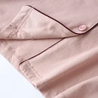 Summer 2026 new cotton couple pajamas suit female short-sleeved shorts men's pajamas thin home service suit  pyjamas women pink - Image 6
