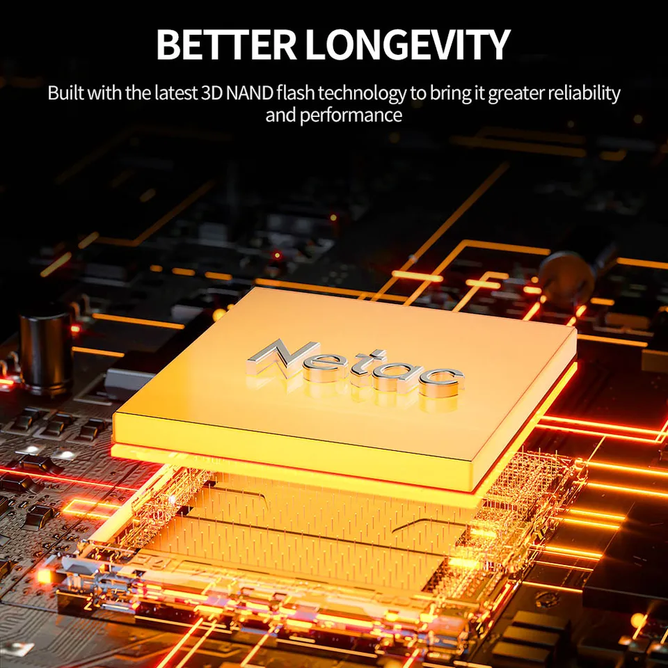 Netac 1TB 2TB 4TB M2 SSD NVMe 512gb PCIe4.0 M.2 2280 NV5000t