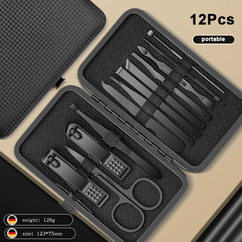 All Black 12pcs