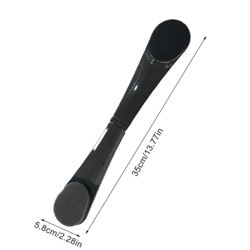 Long Handle Bath Sponge Back Scrubber Bathing Tool Skin Clean Body Exfoliating Back Scrubber Brush Lotion Applicator Tool 1pc