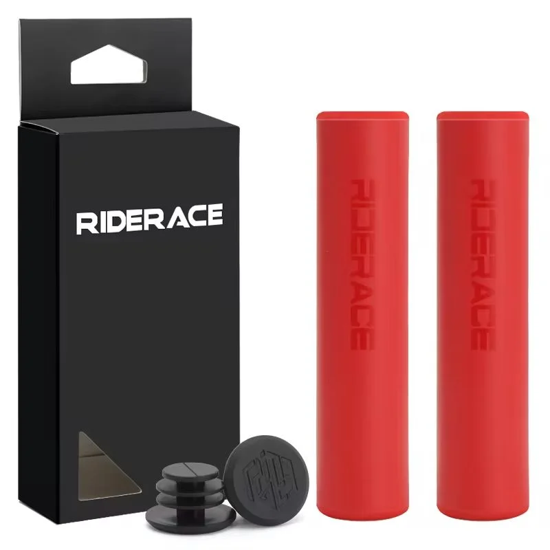 Bicycle Grips For MTB Mountain Bike Handlebar Cover Anti-skid Shock-absorbing Scooter Road Cycling Silicone Sponge Soft
