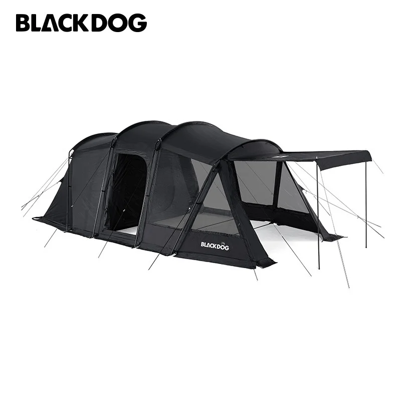 Naturehike-Blackdog トンネルテント屋外キャンプ用品 1 つの部屋と 1