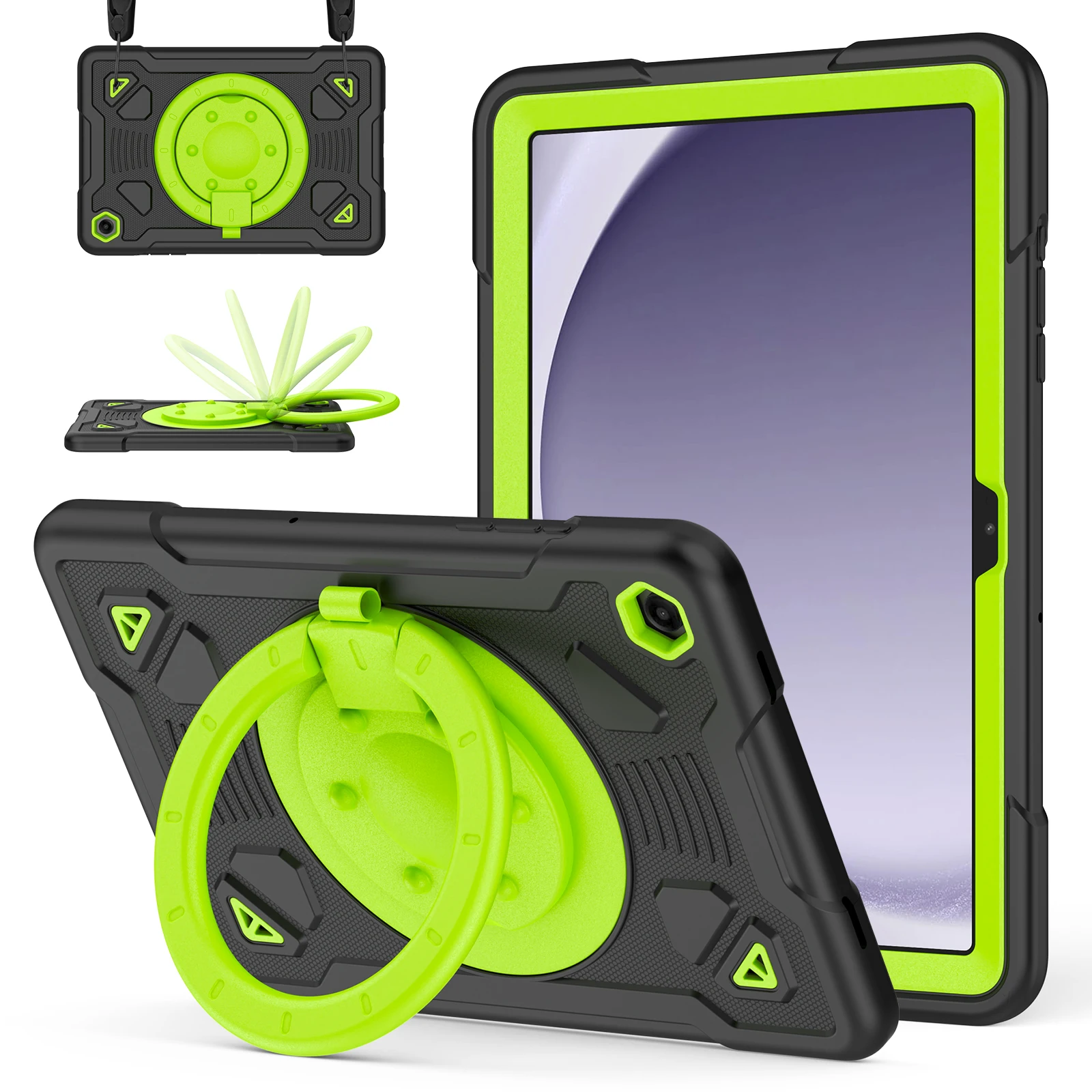Vibrant Kids Tablet Case with Pen Tray and Enhanced Protection