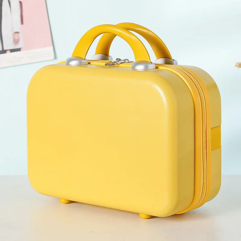 

2022 New 14 Inch Small Fresh And Cute Girl Makeup Storage Mini Portable Suitcase