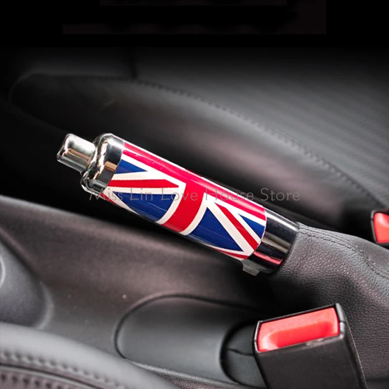 HandBrake Lever Decoration Cover For MINI CooperR50 R52 R53 R55 R56 R57 R58 R59 Hand brake Grips Manual Car Styling Accessories hand brake cover,car interior accessories