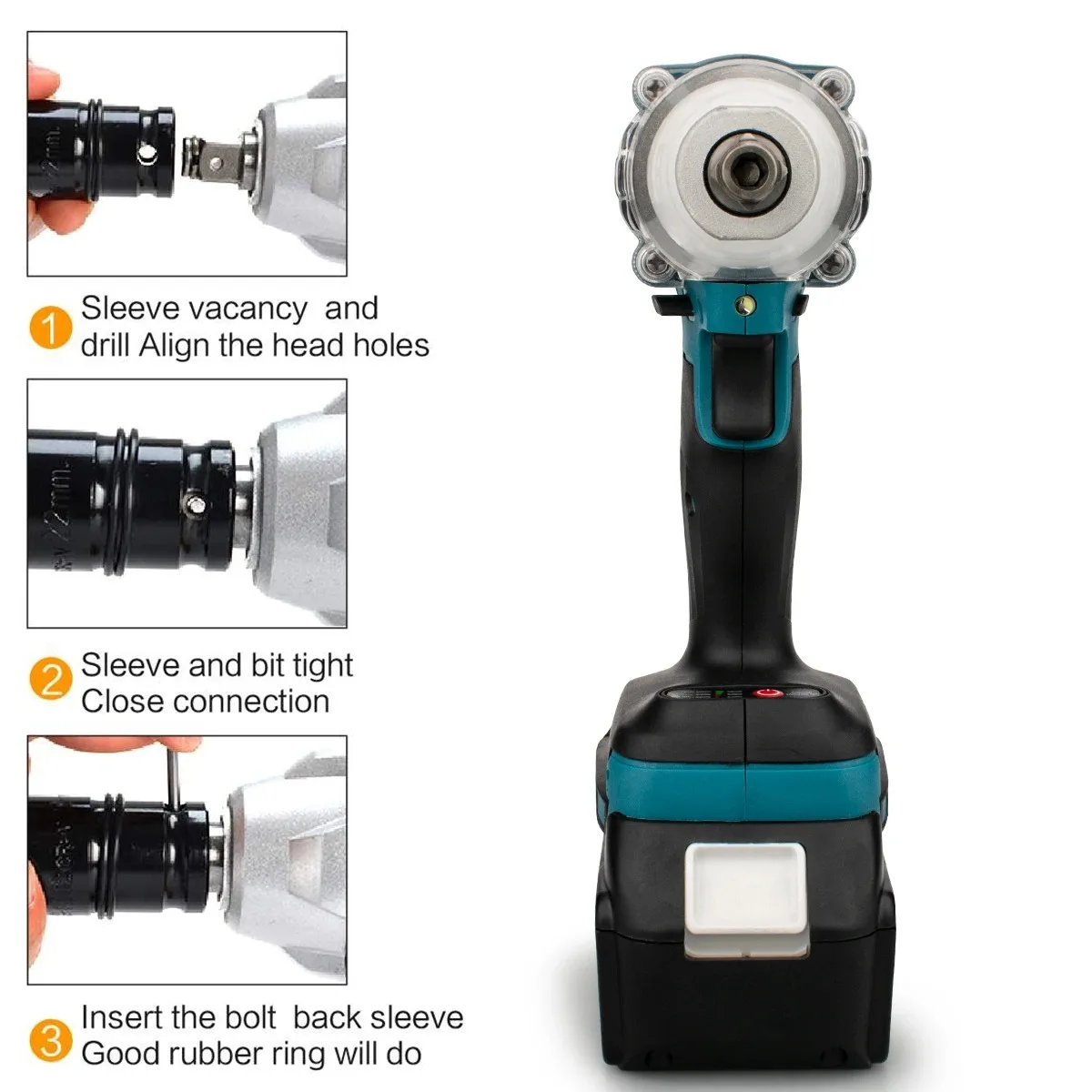 18V Brushless Impact Wrench 2