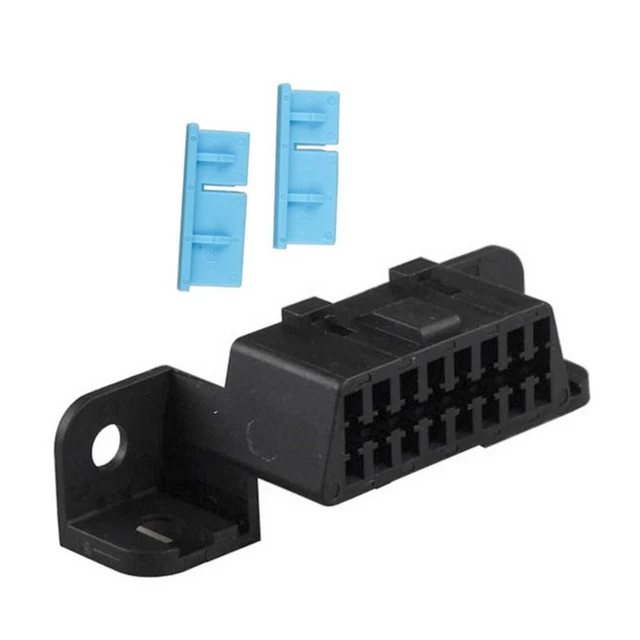 16pin Female Angles Obd2 Connector Wire Sockets Plug Adapter Diagnostic Tools Easy Fault Detection Quick Troubleshooting 5