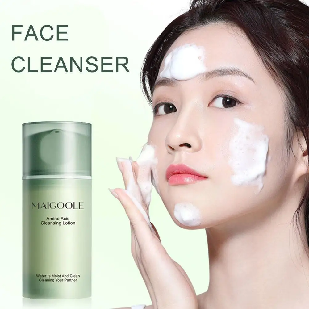 Nicotinamide Amino Acid Face Cleanser Facial Scrub Oil Control Care