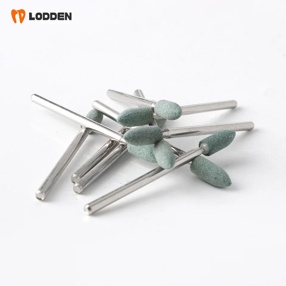 Lucidatori In Silicone Verde Per Lucidatura Dentale (12 Unit&agrave;) - MESTRA