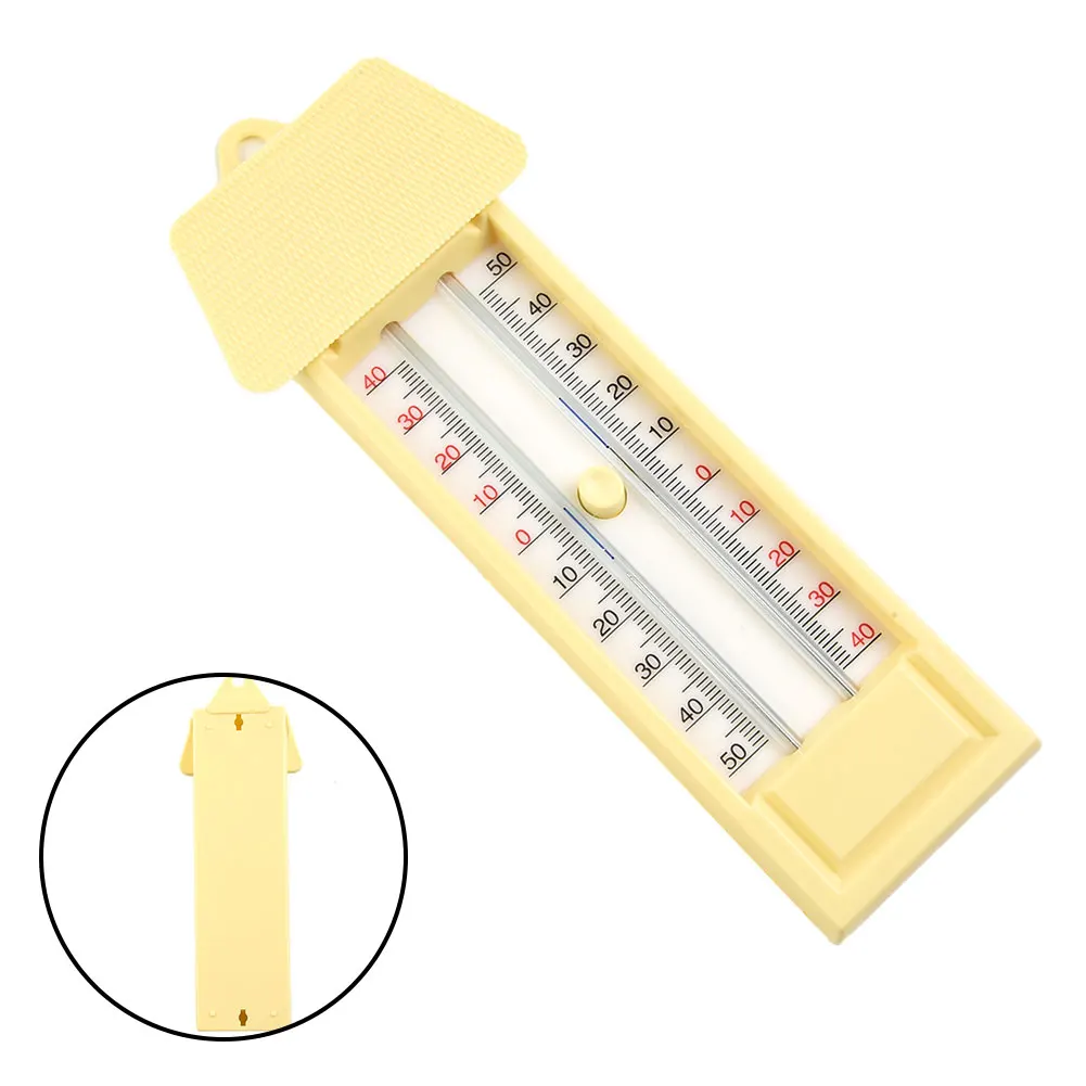 

Thermometer 230*85*20mm Indoor Outdoor Wall Temperature Monitor Vegetable Fruit Greenhouse Temperature Measurement Tool