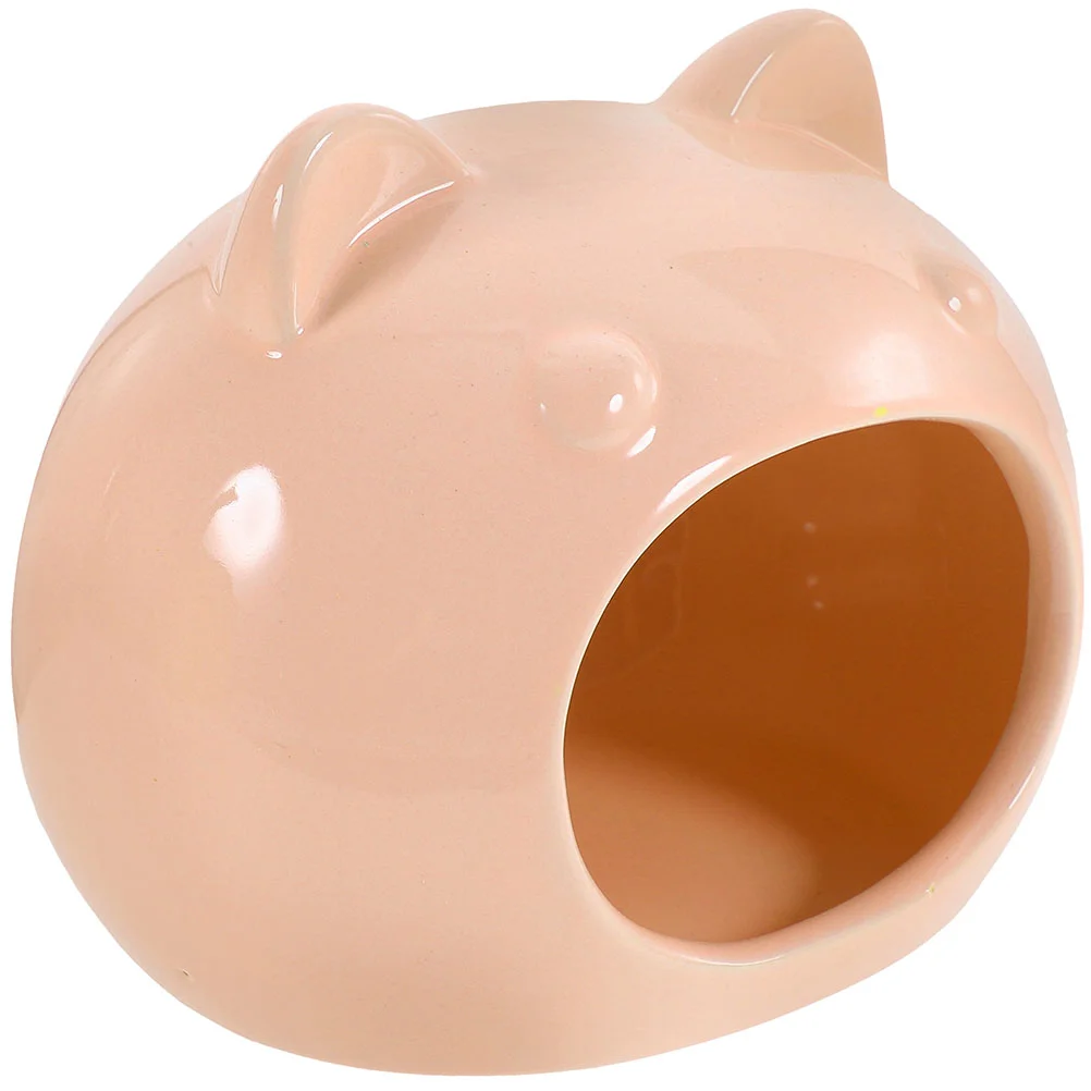 

Pet Hideout Ceramic Hamster for Small Animal Rat Hiding House Cooling Hedgehog Rabbit Toys