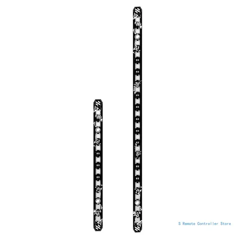 

WS2812B-RGB LED Bar for Voron 0.1/0.2/2.4 5V RGB LED Bar Multi-Modes Color LED Bar Strips with XH2.54 3P-Ends