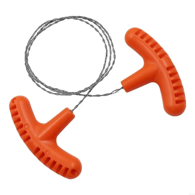 MXLA Survival Wire Handsaw Miniature Pocket Chainsaw Hand Tool Suitable for Woodworking Camping, Crafting, Emergency Repairs