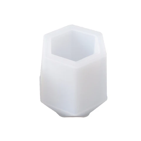 Pen Holder Storage Cup Silicone Mold Makeup Brush Holder Shape Epoxy Mold For UV Resin Flower Pot