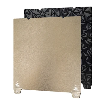 For Creality K1 Upgrade Heated Bed PEO/PET/PEI Sheet 235x235mm Double 3D Printing Diamond Plate For Ender 3 S1/S1 Pro/K1 Parts 1