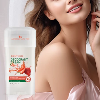 Strawberry Underarm Deodorizing Cream · Say Goodbye to Awkward Odors 1
