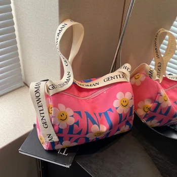 حقيبة كروس أنيقة من القماش بطباعة حيوانات مع حزام قابل للتعديل - محفظة كتف كاجوال للاستخدام اليومي للنساء 6