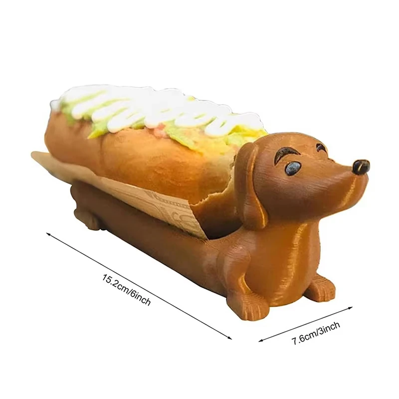 Dachshund Tray Hot Dogs Sushi Serving Tray Candy Dish Dinner Plat Cute Shaped Sandwiches Puppy Dinnerplate Home Decor