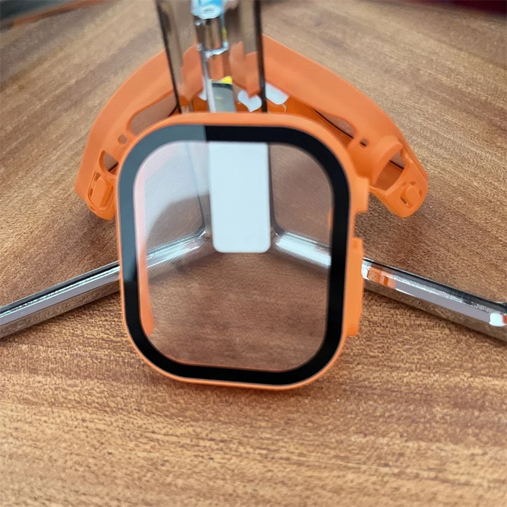 Shockproof Bumper Case with Tempered Glass Screen Protector