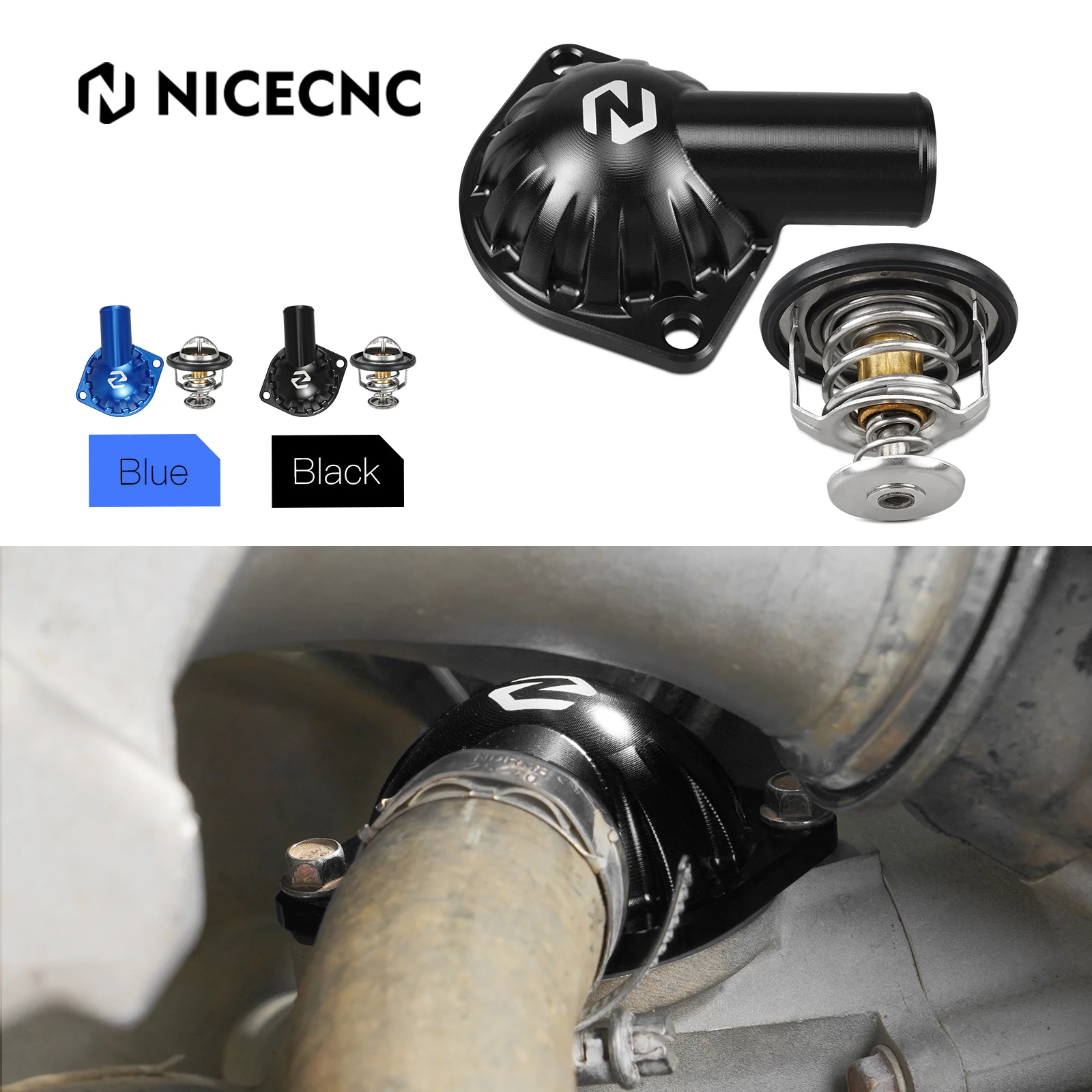 NICECNC For Polaris RZR XP 1000 Thermostat Upgrade Kit For Polaris RZR XP Turbo General 1000 UTV Accessories panzer corps 2 general edition upgrade pc