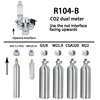 2024 DIY Aquarium CO2 Regulator Electromagnetic Valve Bubble Counter CO2 Control System Fish Tank CO2 Pressure Reducing Valve 6