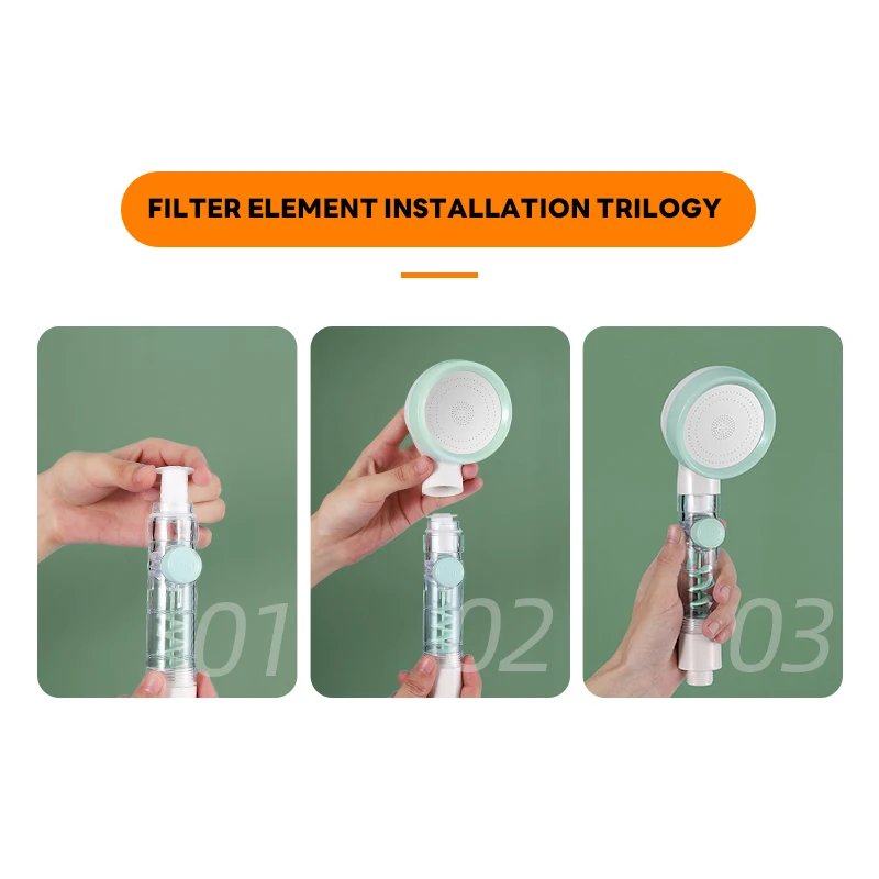 Shower Head Filter,Replacement Shower Head ,Rainfall Shower Head Replacement For Turbocharged Shower Head Filter 6