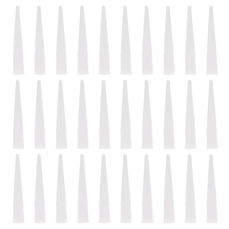 

X37E Reusable Sausage Caulking Gun Tips and Cone Nozzles Caulk Nozzle Applicator 30x Replacement Extension Tool Supplies