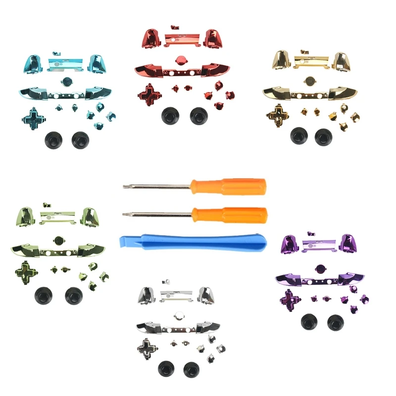 Per X Box One S Controller Analog Thumb Stick Dpad Per Rb Lb Paraurti Trigger Buttons Mod Kit Parti Di Riparazione