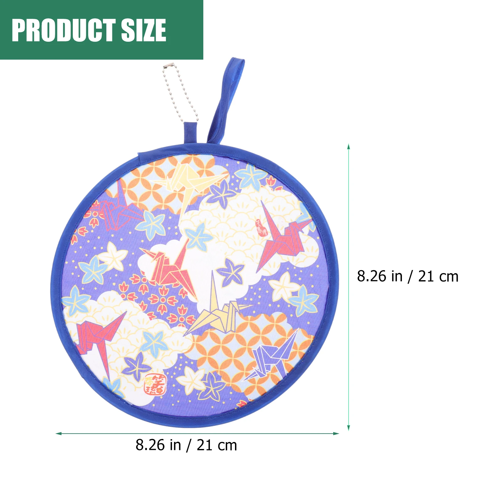 Folding Fan 4pcs Outdoor Playset Dance Paddle Handheld Circular Children Traditional Style Round For Woman