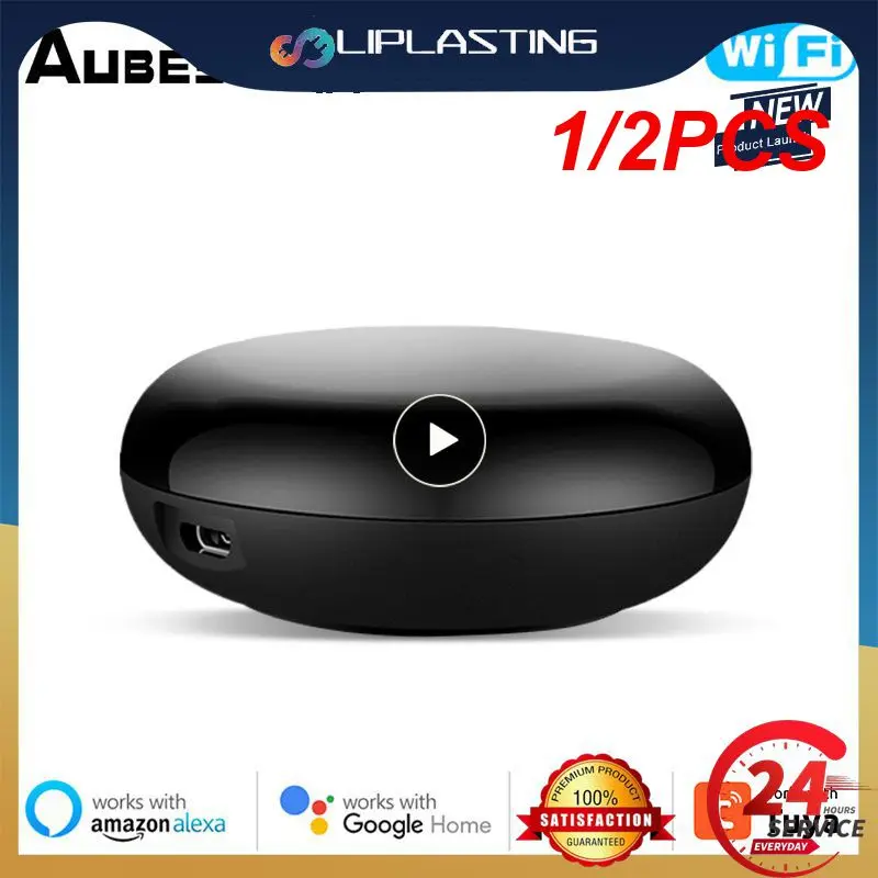 1/2PCS Tuya Smart Life IR Smart Remote Infrared Smart Controler For Air Conditioner TV DVD AUD Alexa Home WiFi Voice