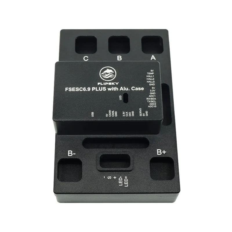 

FLIPSKY FSESC6.9 Plus Electric Speed Controller Base on Vesc6.6 with Power Button for Electric Skateboard Scooter Ebike Robot